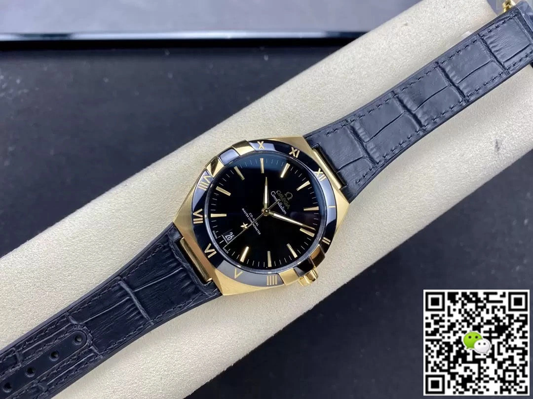 SBF Omega Constellation 131.63.41.21.01.001 VS Factory 1:1 Best Edition Replica Watch Black Strap